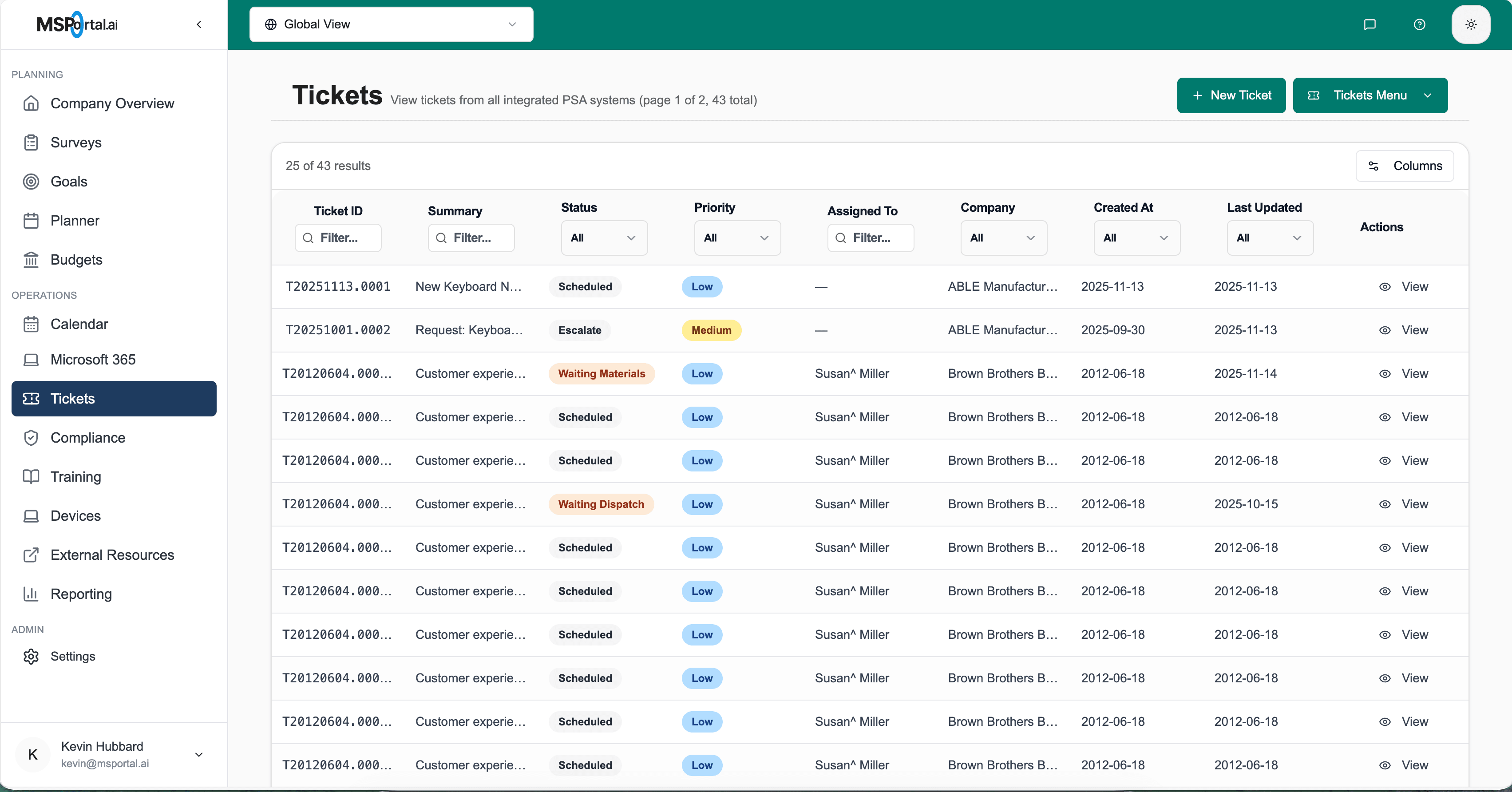 Ticket Management System